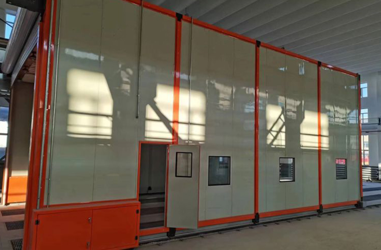 整體移動(dòng)噴漆房