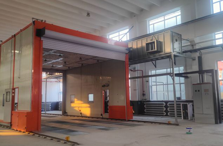 整體移動(dòng)噴漆房