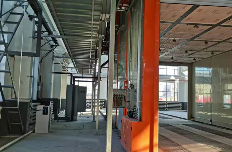 整體移動噴漆房