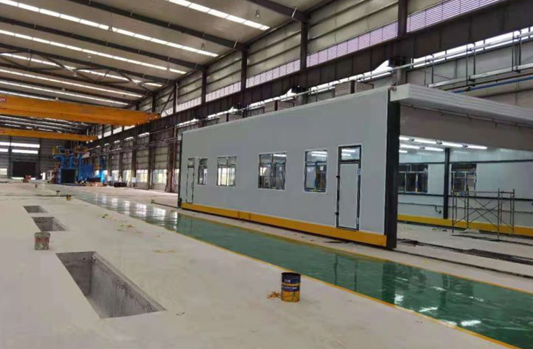 整體移動噴漆房