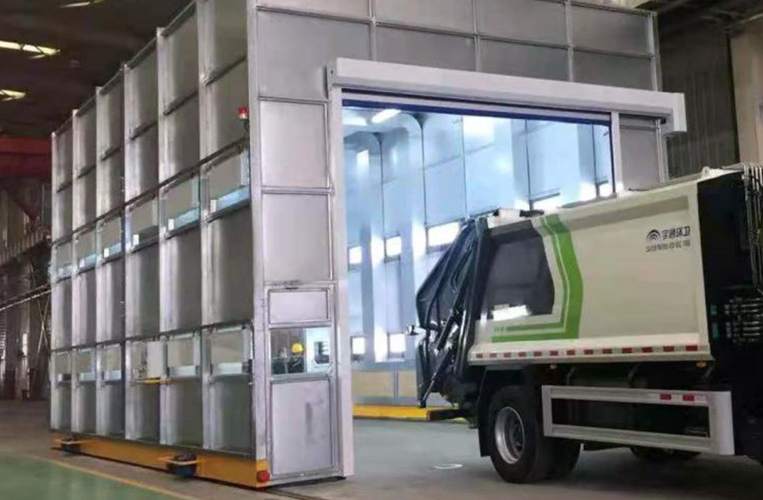 整體移動噴漆房