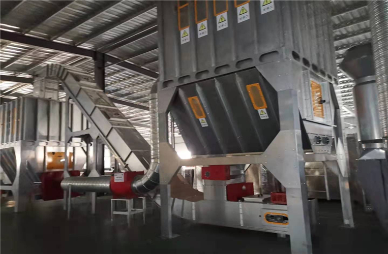 刮板式中央除塵器