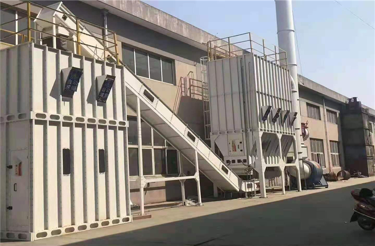 刮板式中央除塵器