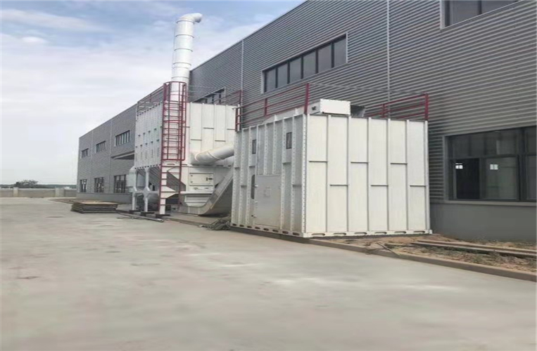 刮板式中央除塵器