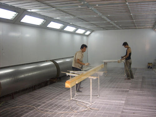 干式噴漆房的使用注意事項